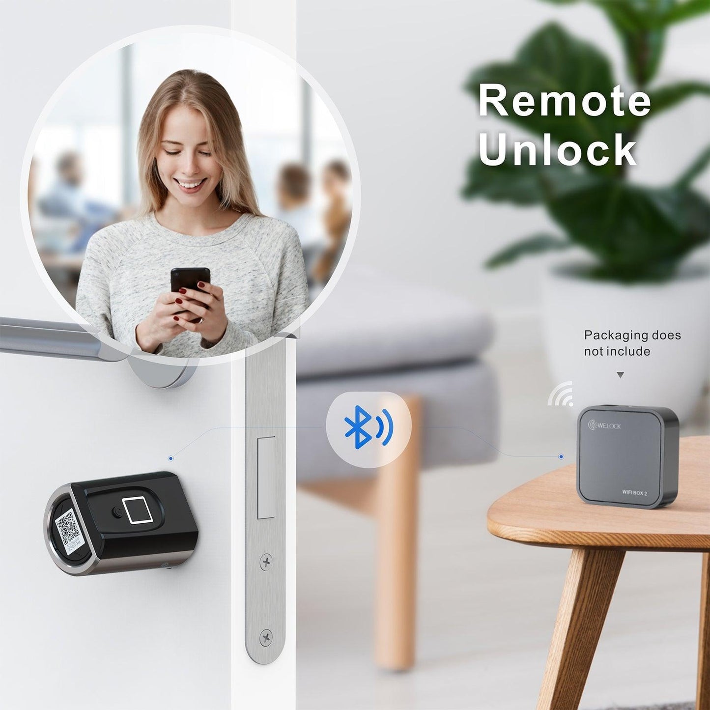 Welock Fingerprint Electronic Smart Door Lock Cylinder SECBN51 - WELOCK