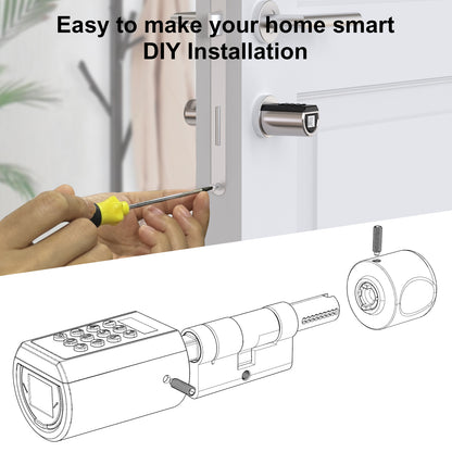 WELOCK smart lock PCB51 easy DIY installation