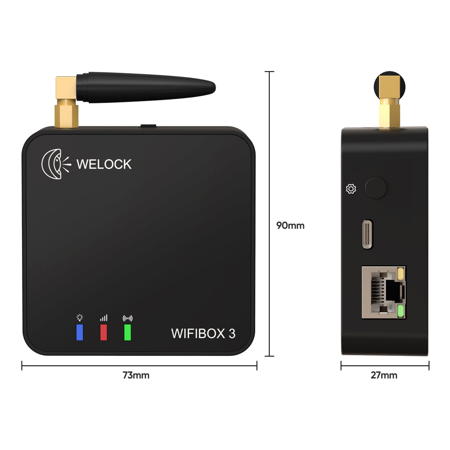 WELOCK WIFIBOX3 WiFi Bridge for Remote Unlocking with Alexa