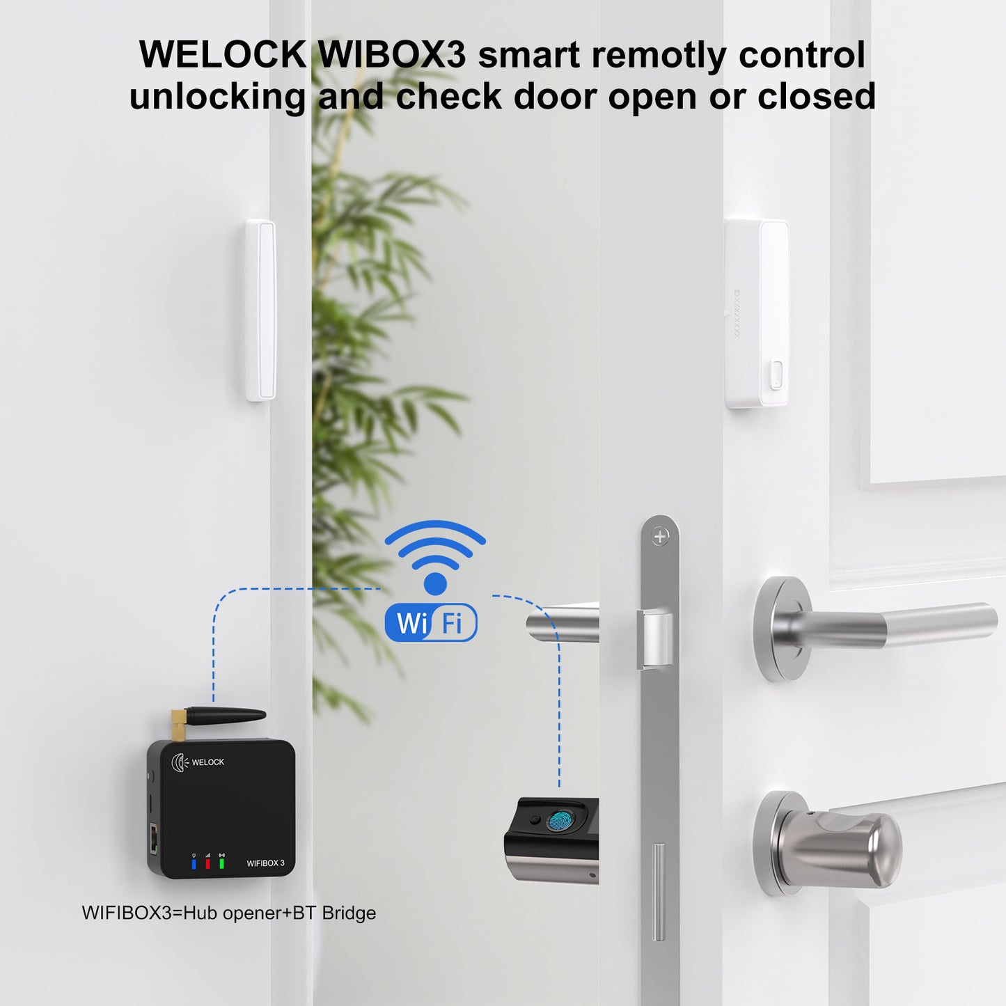 WELOCK WIFIBOX3 WiFi Bridge for Remote Unlocking with Alexa